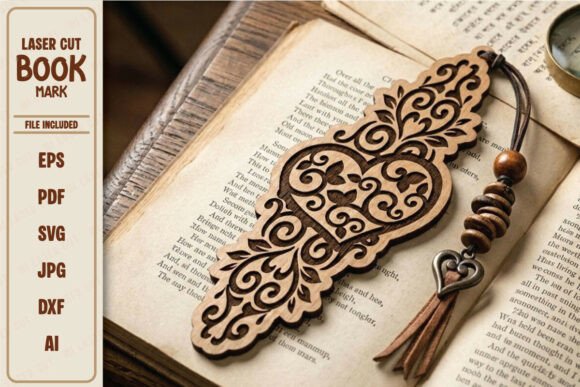 Download Artisanal Handcrafted Wood Book Marker - Handcrafted Collection