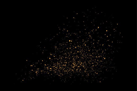 Download Gold Glitter Background Design Element - Round design Collection