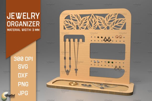 Download Jewelry Organizer. Display Laser Cut - Premium Resources