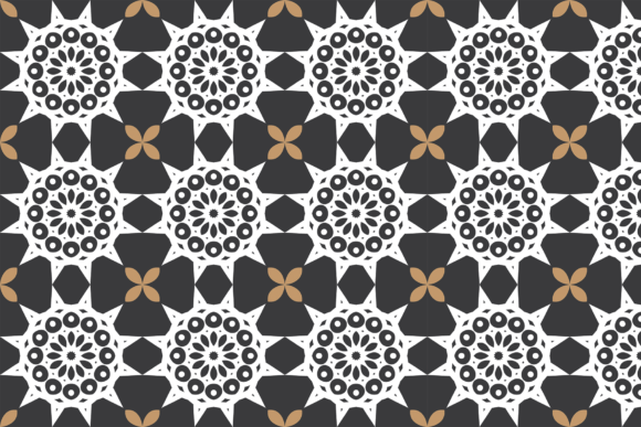 Download Flat Design Creative Arabesque Pattern - Arabesque pattern Collection