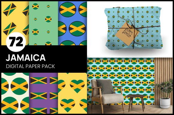 Download Jamaica Wrapping Paper - Premium Resources